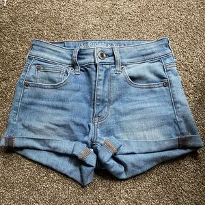 American Eagle super stretch jean shorts